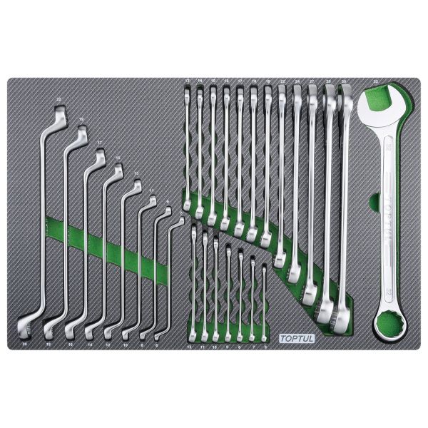 Візок з інструментом (BUMPER SERIES) 7 секцій 340ед. сірий TOPTUL GE-34029