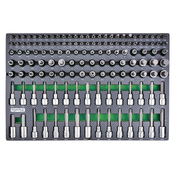 Візок з інструментом (BUMPER SERIES) 7 секцій 413ед. сірий TOPTUL GE-41330