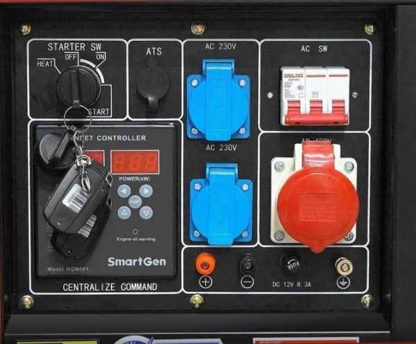 Дизельний генератор Kraftwele SDG 16000S