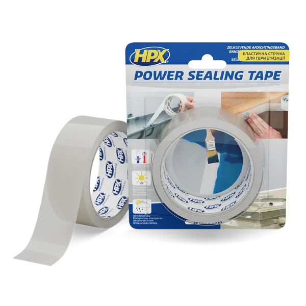 HPX POWER SEALING - 38мм х 1.5м - герметизуюча стрічка для швів та нерівних поверхонь