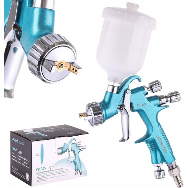 Фарбопульт пневматичний LVMP верх.пласт.бачок 250 мл, 1,2 мм AUARITA NOVA-LIGHT-1.2