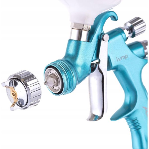 Фарбопульт пневматичний LVMP верх.пласт.бачок 250 мл, 1,2 мм AUARITA NOVA-LIGHT-1.2