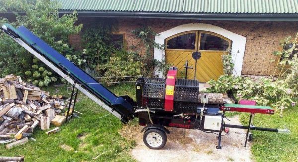 Напівавтоматична машина для різання і розколу дров OPTIMAT Titanium CLS 12