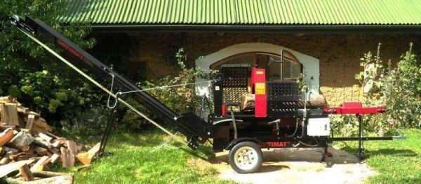 Напівавтоматична машина для різання і розколу дров OPTIMAT Titanium CLS 12