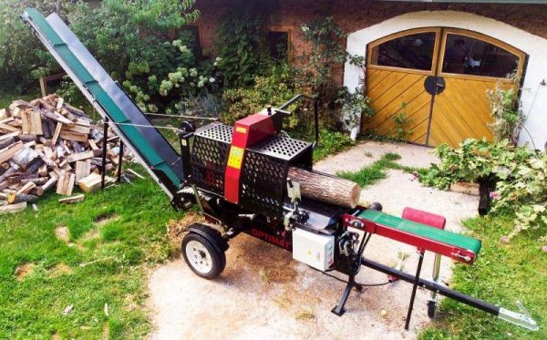 Напівавтоматична машина для різання і розколу дров OPTIMAT Titanium CLS 12