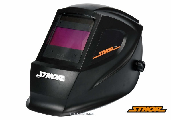 Маска зварювальника STHOR з автозатемнювальним світлофільтром, 100 х 50 мм [6/48]