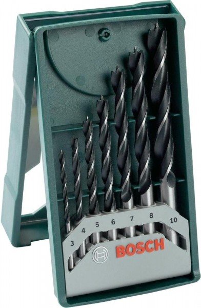 Набір свердел по дереву Bosch Mini-X-Line 7шт. (2607019580)