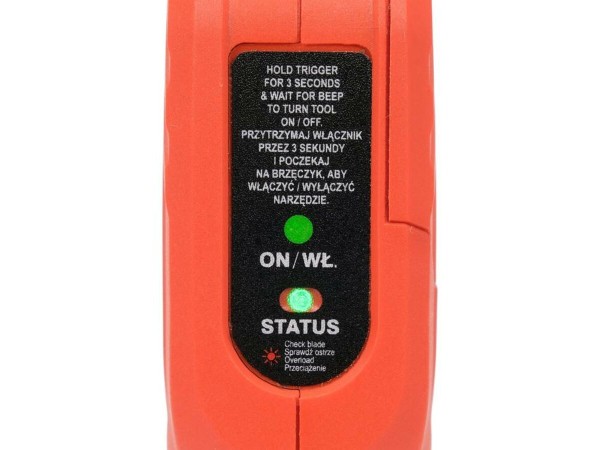 Сучкоріз акумуляторний YATO Li-Ion 18В, 2 АГод, до гілок Ø≤ 30 мм зі швидкою зарядкою [8]