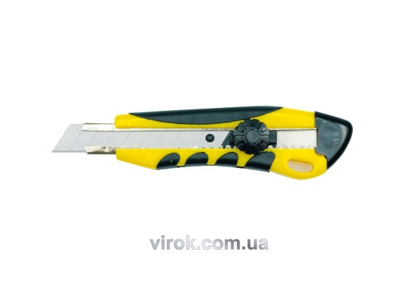 Ніж VOREL з висувним лезом з відломними сегментами : М= 18 мм [24/144]