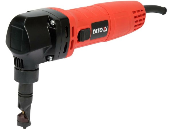 Ножиці електричні для бляхи YATO, 230 В, 600 Вт, лист T= 1.2-2.5 мм, 2 різці [5]