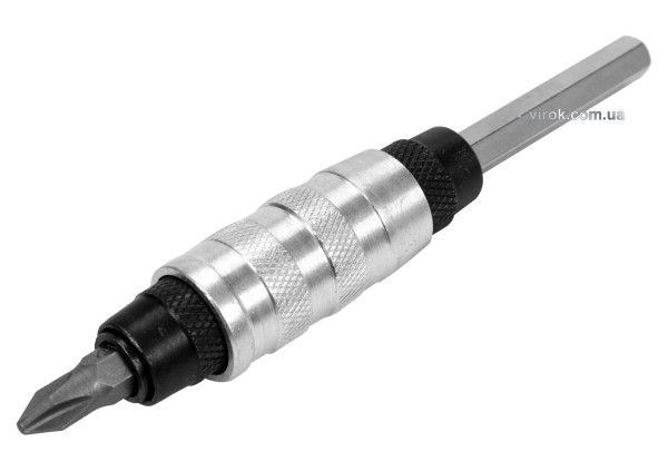 Тримач-адаптер магнітний рухомий YATO : HEX - 1/4