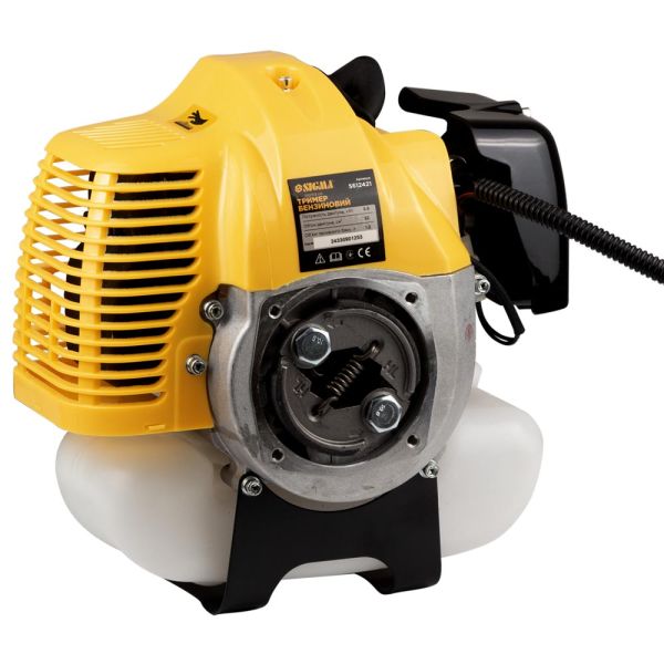 Тример бензиновий 3.6кВт 52см³ жорсткий посилений вал 28мм U-ручка (котушка, 2 ножі, ремінь) (з 2х частин) SIGMA (5612421)