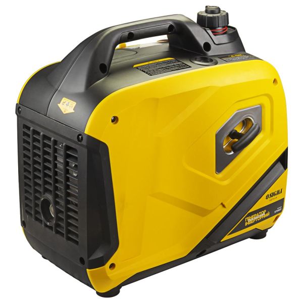 Генератор інверторний бензиновий 220В 2.2/2.5кВт 50дБ 4-х тактний ручний запуск SIGMA (5710631)