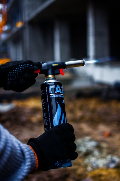 Балон газовий 1-разовий VIROK з різьбою (7/16) 330g/562ml. (EN417) [24]