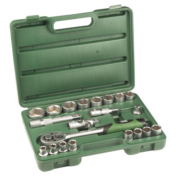 Набір насадок торцевих 1/2" 21шт GRAD (6004225)