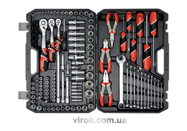 Набір головок торцевих YATO : квадрат 1/2