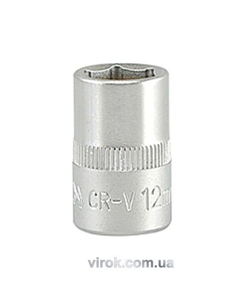 Головка торцева 6-гранна YATO : квадрат 3/8