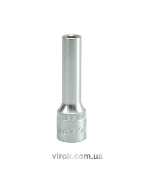 Головка торцева 6-гранна YATO : подовжена, квадрат 1/2