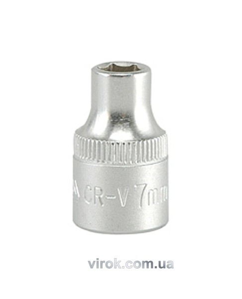 Головка торцева 6-гранна YATO : квадрат 3/8