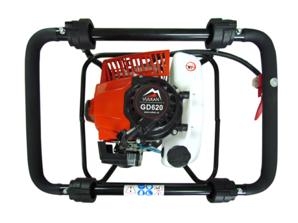 Мотобур GD620 2,4кВт/3,2к.с. макс. діаметр шнека 250мм (без шнека)