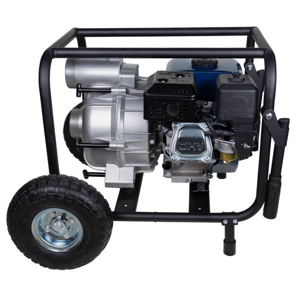 Мотопомпа 7.5 к.с. Hmax 26м Qmax 60м³/ч (4-х тактний) для брудної води WM80W WETRON (772557)