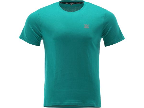 Футболка серії BASIC зелена YATO, розм. XL/ вис- 76 см х 58 см, 100%- бавовна [40]