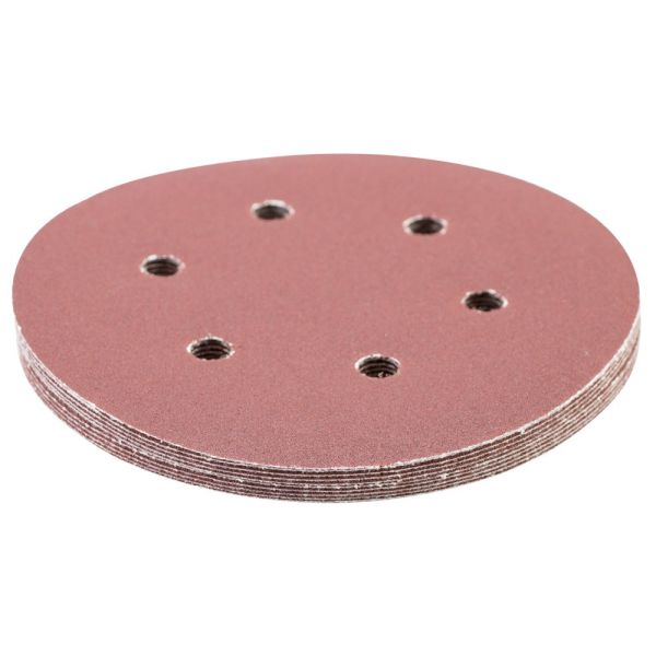 Шліфувальний круг 6 отворів Ø150мм P150 (10шт) SIGMA (9122281)