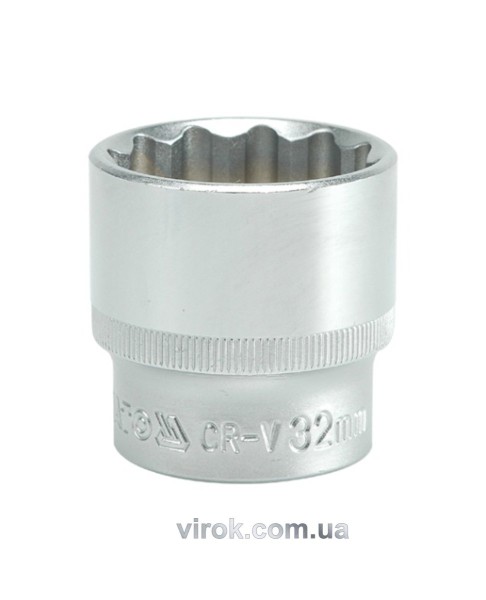 Головка торцева 12-гранна YATO : квадрат 1/2