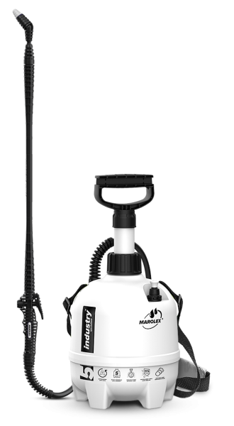 Оприскувач ранцевий MAROLEX Industry Alka line 5: 5L, 0,4MPa, EPDM. штанга 65-111см, шланг 170см [4]