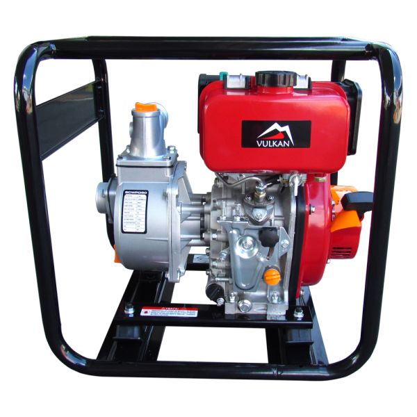 Мотопомпа рукав 50мм, 28м3/год, підйом 28м, чиста вода, SCWPD50, дизельна