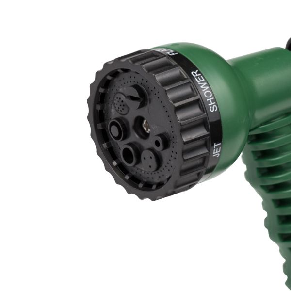 Набір для поливу пістолет-розпилювач 7 режимів, 2 конектори ½" + адаптер ½-¾" (ABS) GRAD (5012525)