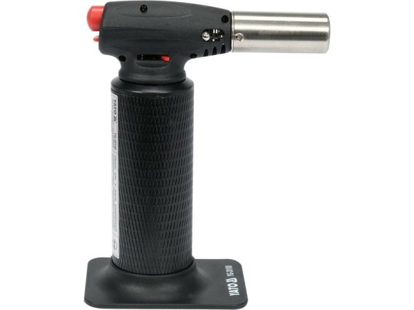 Пальник газовий (бутан) для кухні YATO, з п'єзозап, 375Вт, t= 1350 °С, час праці- 90-120хв, 45мл [6]