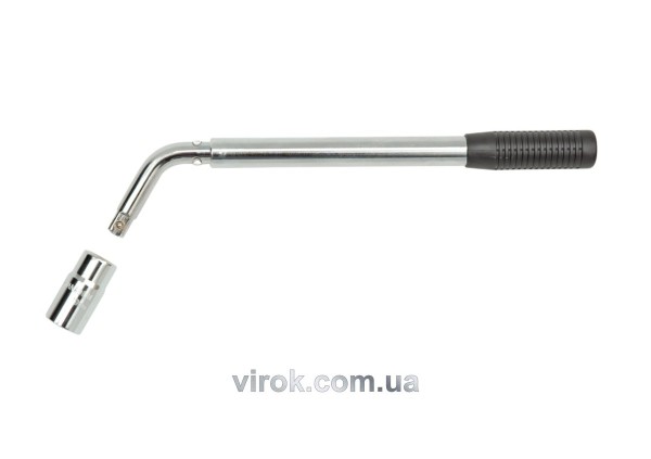 Ключ балонний телескопічний VOREL L-типу 17x19 мм, l=360-510 мм [10/20]