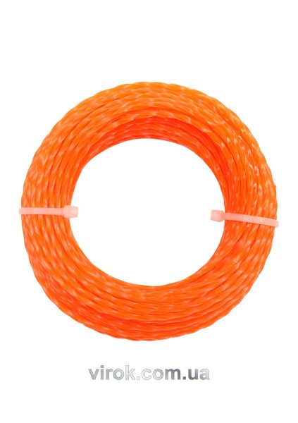 Жилка для тримера квадрат кручений FLO : 2 мм х 15 м [12/240]