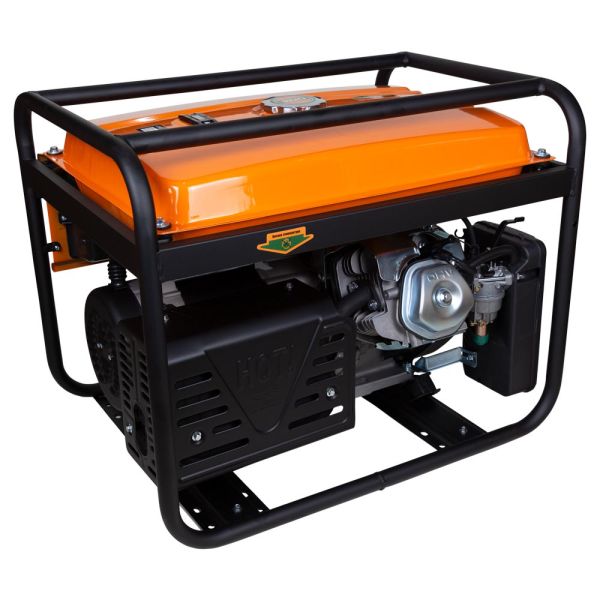 Генератор бензиновий 220В 5.0/5.5кВт 4-х тактний ручний запуск GRAD (5710955)