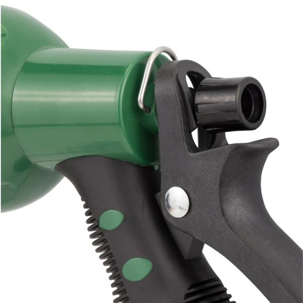 Набір для поливу пістолет-розпилювач 7 режимів, 2 конектори ½" + адаптер ½-¾" (ABS+TPR) GRAD (5012505)