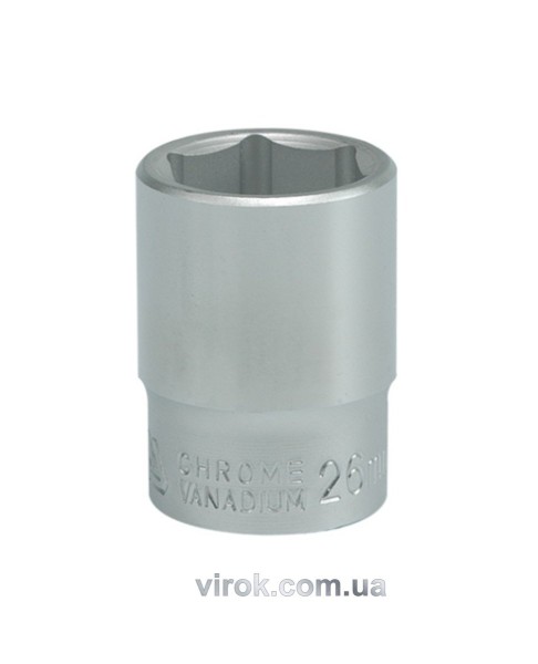 Головка торцева 6-гранна YATO : квадрат 3/4