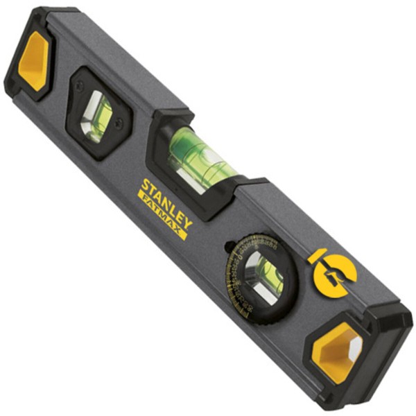 РІВЕНЬ STANLEY FATMAX PRO BOX TORPEDO 3 КАПСУЛИ 228 ММ
