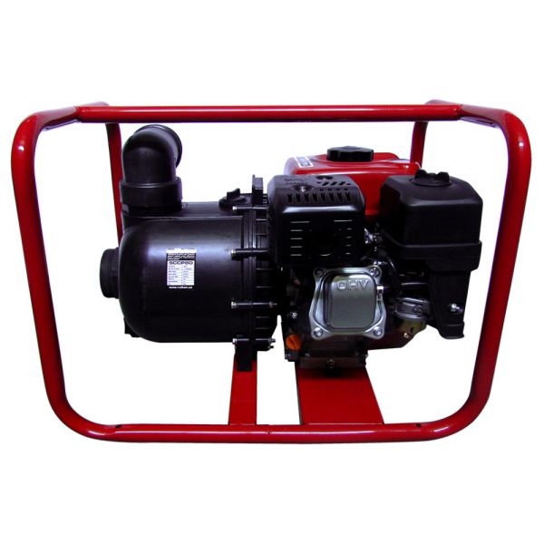 Мотопомпа рукав 75мм, 60м3/год, підйом 20м, для хімікатів, SCCP80