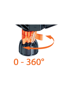 Дощувач імпульсний ( головка) Testina Impact 3/4