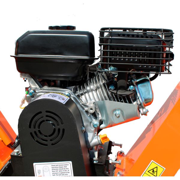 Подрібнювач бенз. GS6501 6,5к.с., діам.гілок до 10см, барабан з 2 ножами