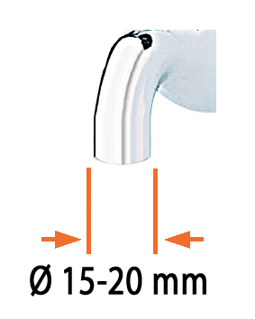 Насадка на кран з хомутом вихід адаптер конектора