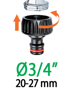 Пістолет-розпилювач + 2 конектора 1/2