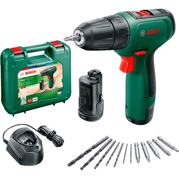 Шуруповерт-дриль Bosch EasyDrill 1200 (06039D3007)