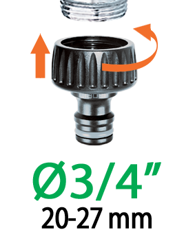 Візок зі шлангом 25м 5/8