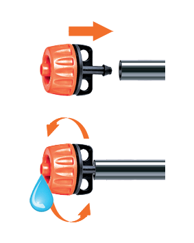 Крапельниця 0-4л/год (10 шт)