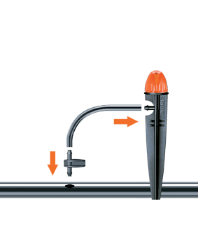 Дощувач мікро на спиці Мікротуман 360° 10шт