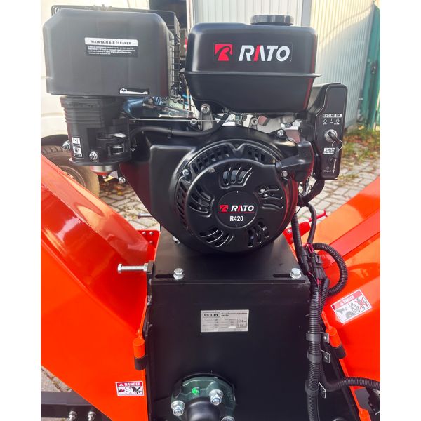 Подрібнювач бенз. P4206 15к.с., діам.гілок до 15см, барабан з 2 ножами