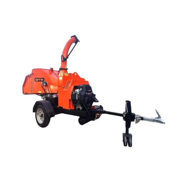 Подрібнювач бенз. DCH6 25к.с., діам.гілок до 18см, барабан з 2 ножами