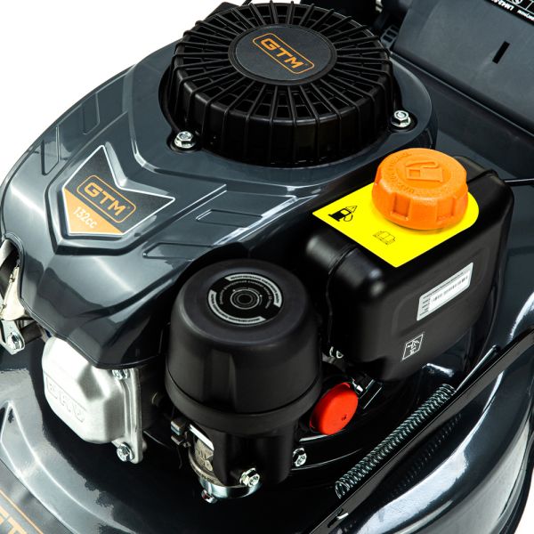 Газонокосарка бенз. LM42, 4к.с., ширина захвату 42см, висота скош. 25-75мм, травозбірник 45л, несамохідна